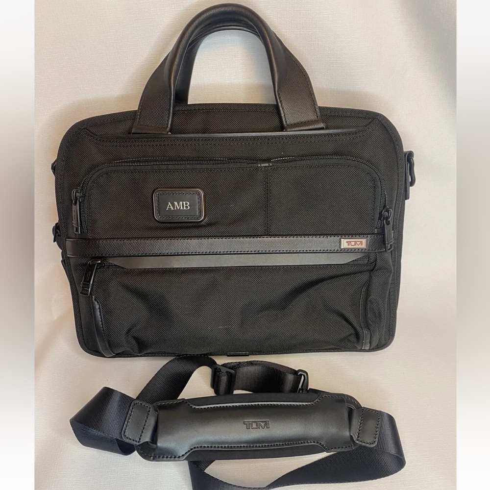 Tumi ALPHA2 Business Bag Slim Three-Way Brief Case Japan Authentic See Tracer